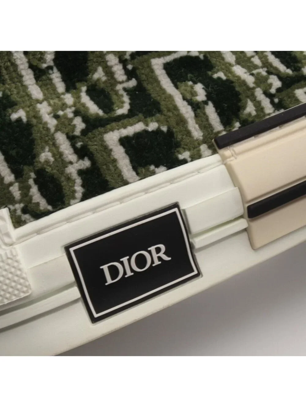Dior Sneakers High Top Oblique Tapestry Fabric